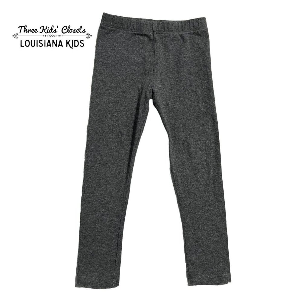 Girls 2T Grey Fitted Leggings
